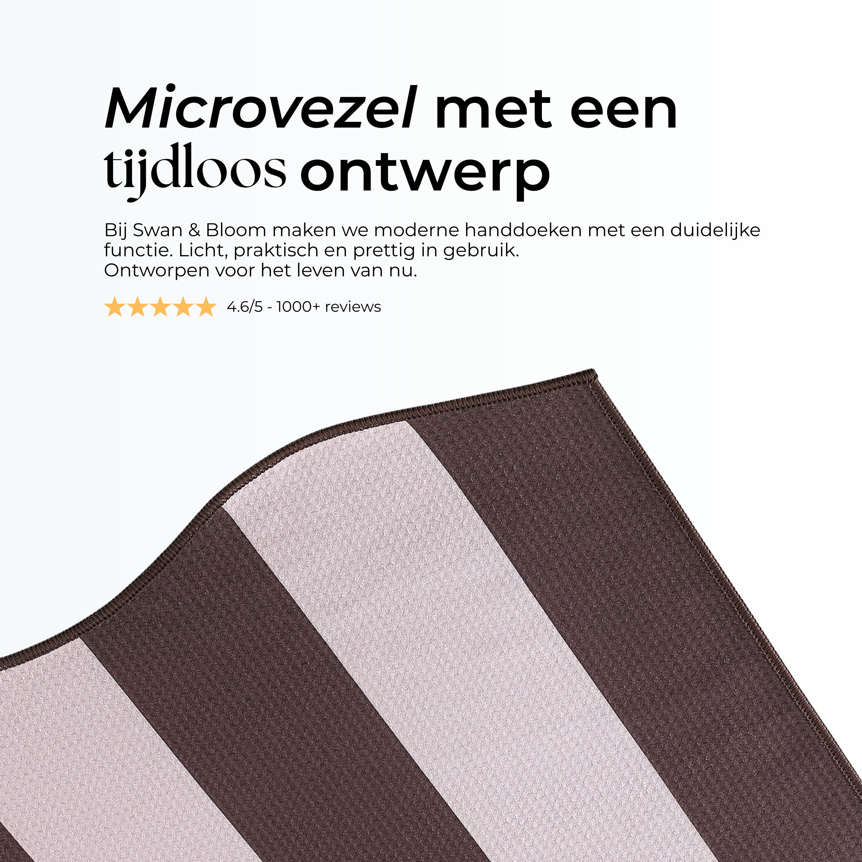 Kumo Towel Wave Brown