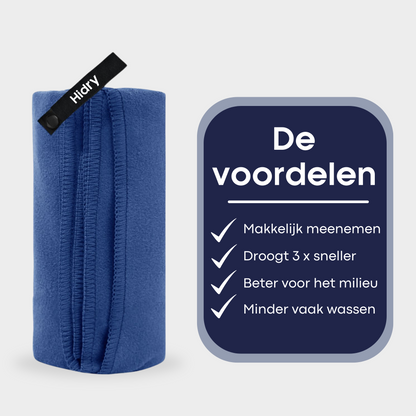 Hidry microfiber towel Navy Blue