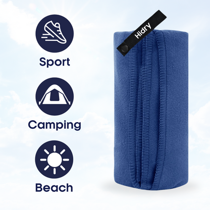 Hidry microfiber towel Navy Blue